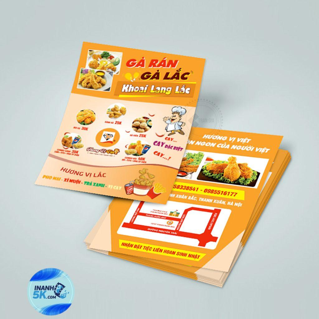 Tiêu chí để đánh giá chất lượng của in tờ rơi quảng cáo