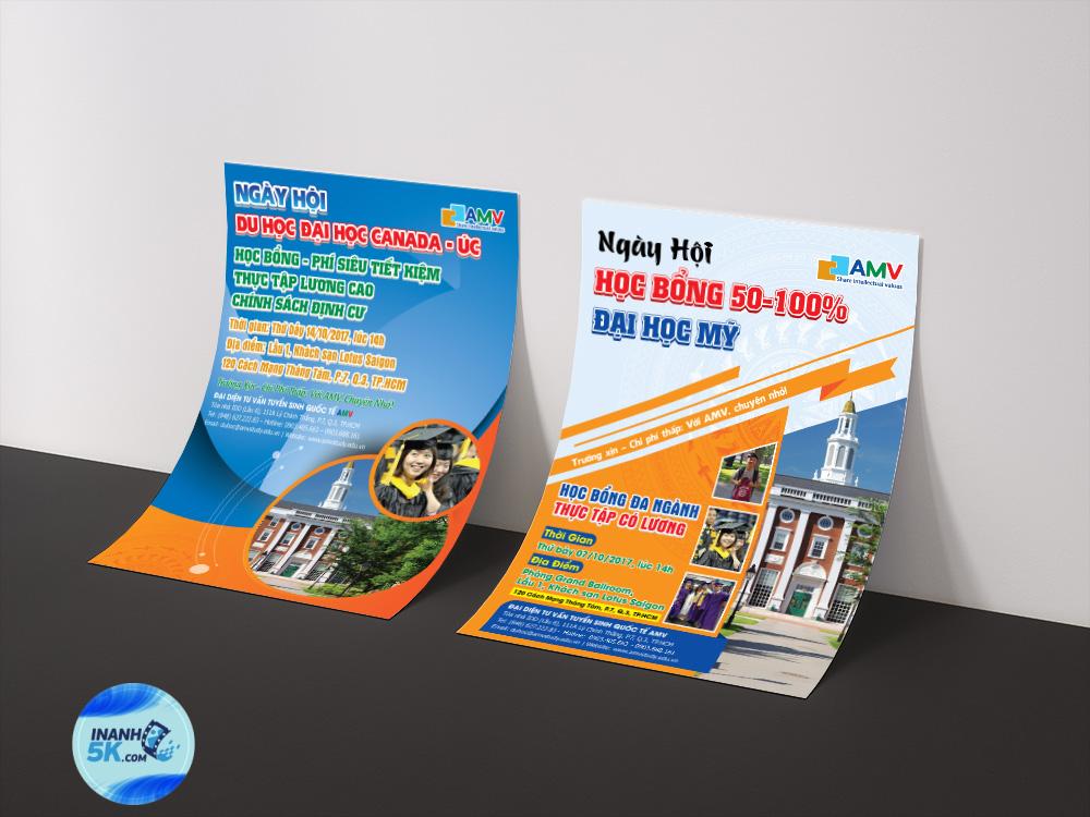 In tờ rơi tờ gấp chi phí thấp - hiệu quả cao